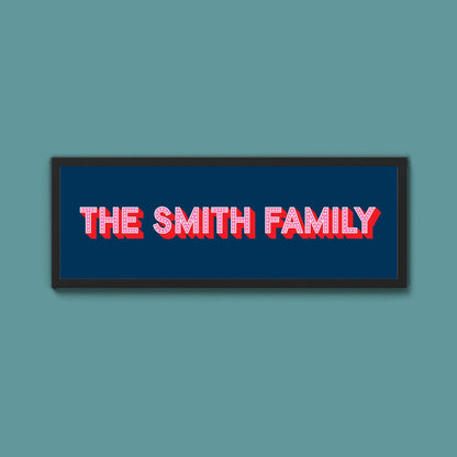 family print (New Style) - Above The Door