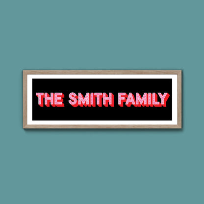 family print (New Style) - Above The Door