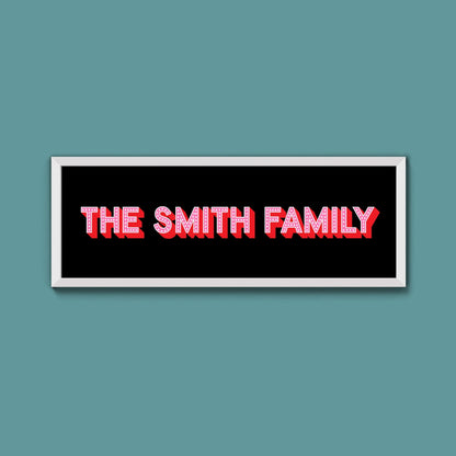 family print (New Style) - Above The Door