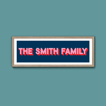 family print (New Style) - Above The Door