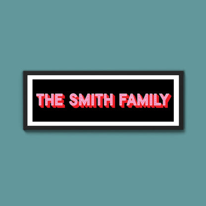 family print (New Style) - Above The Door