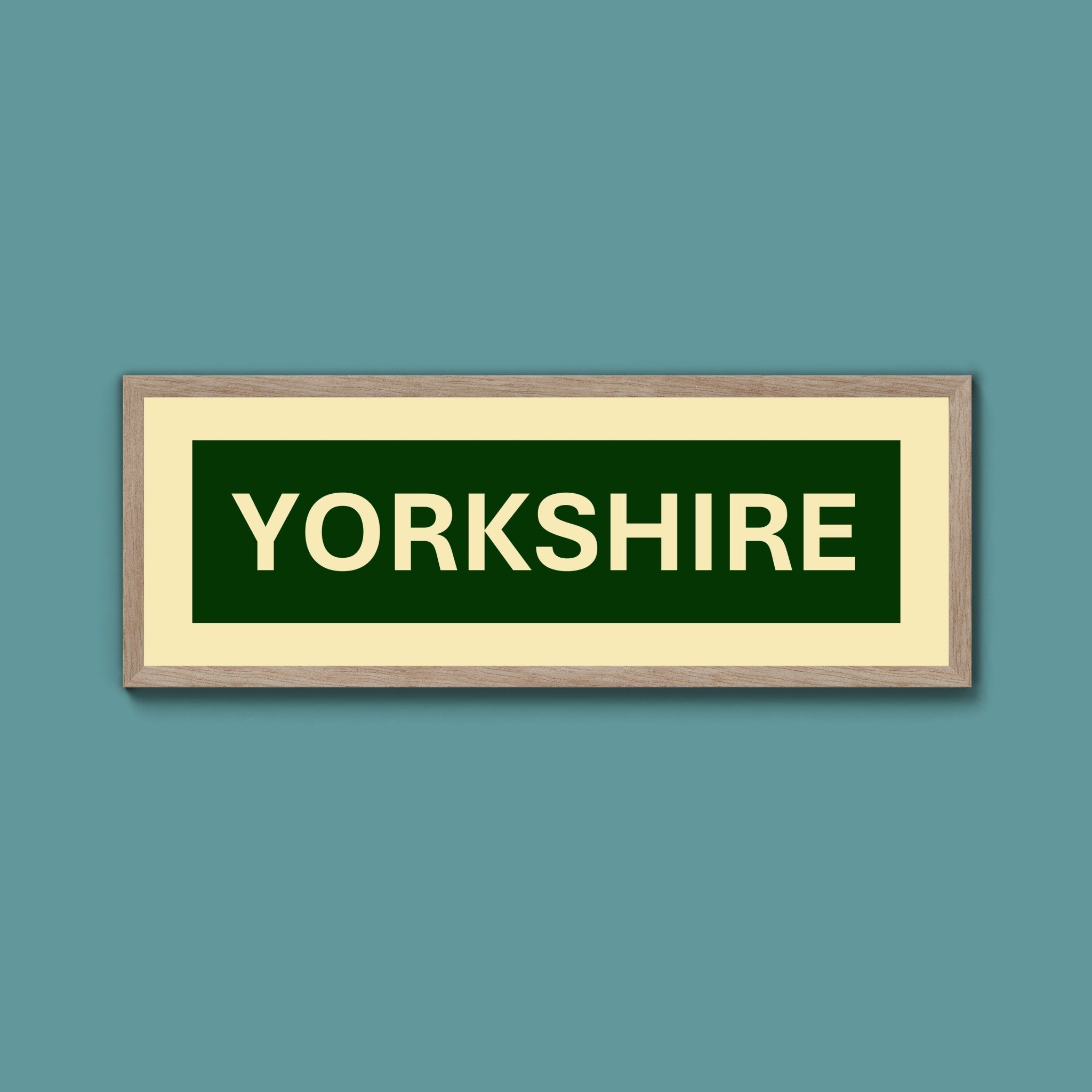 Framed York Street Print - Above The Door