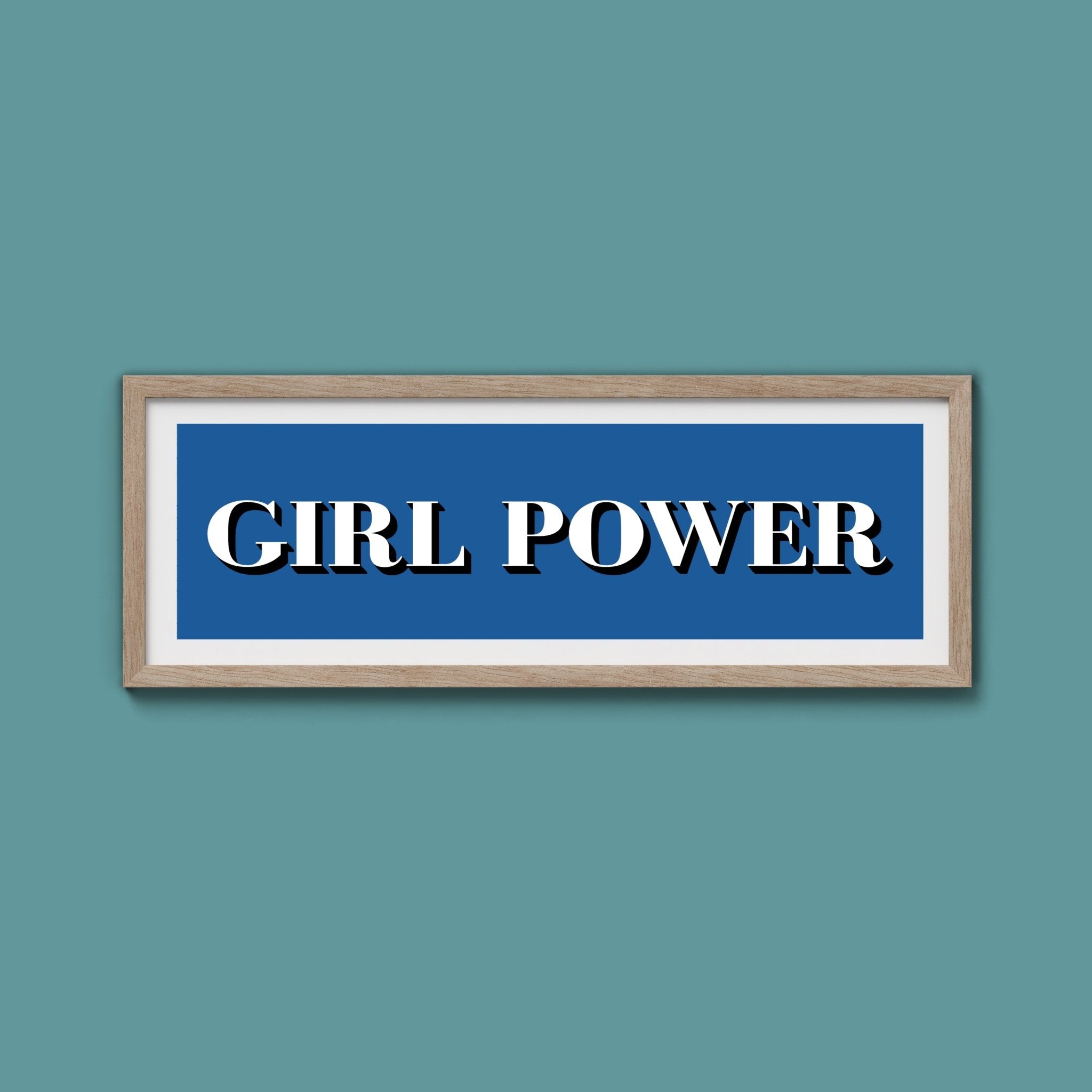 Girl Power Print - Above The Door