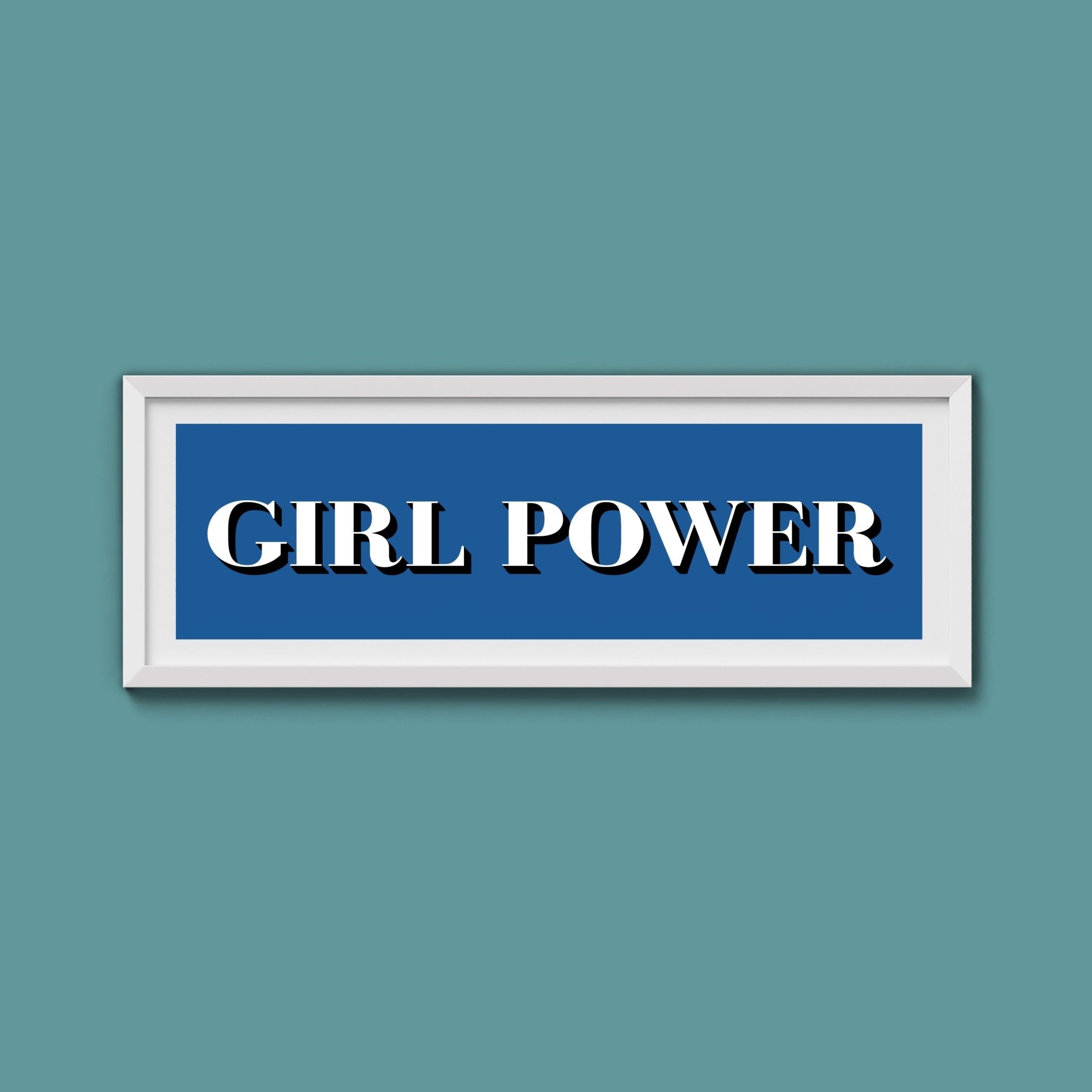 Girl Power Print - Above The Door