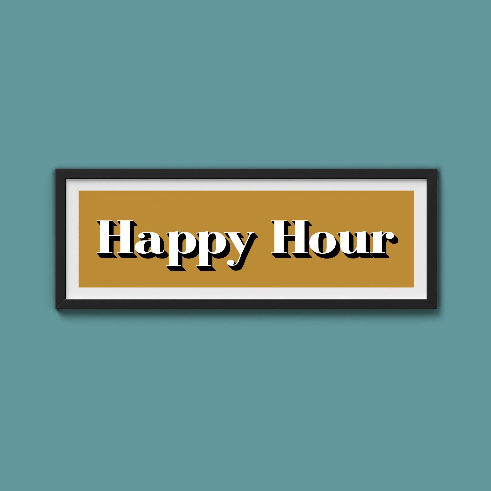 Happy Hour Print - Above The Door