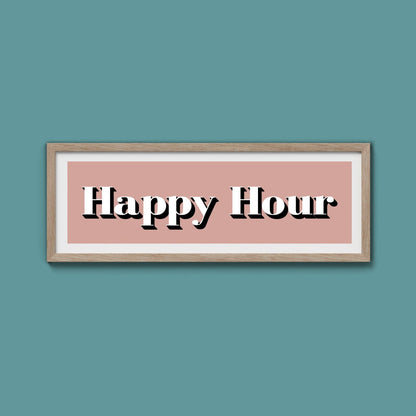 Happy Hour Print - Above The Door