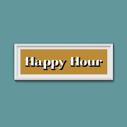 Happy Hour Print - Above The Door