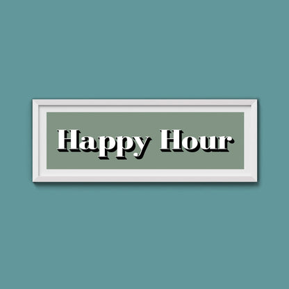 Happy Hour Print - Above The Door