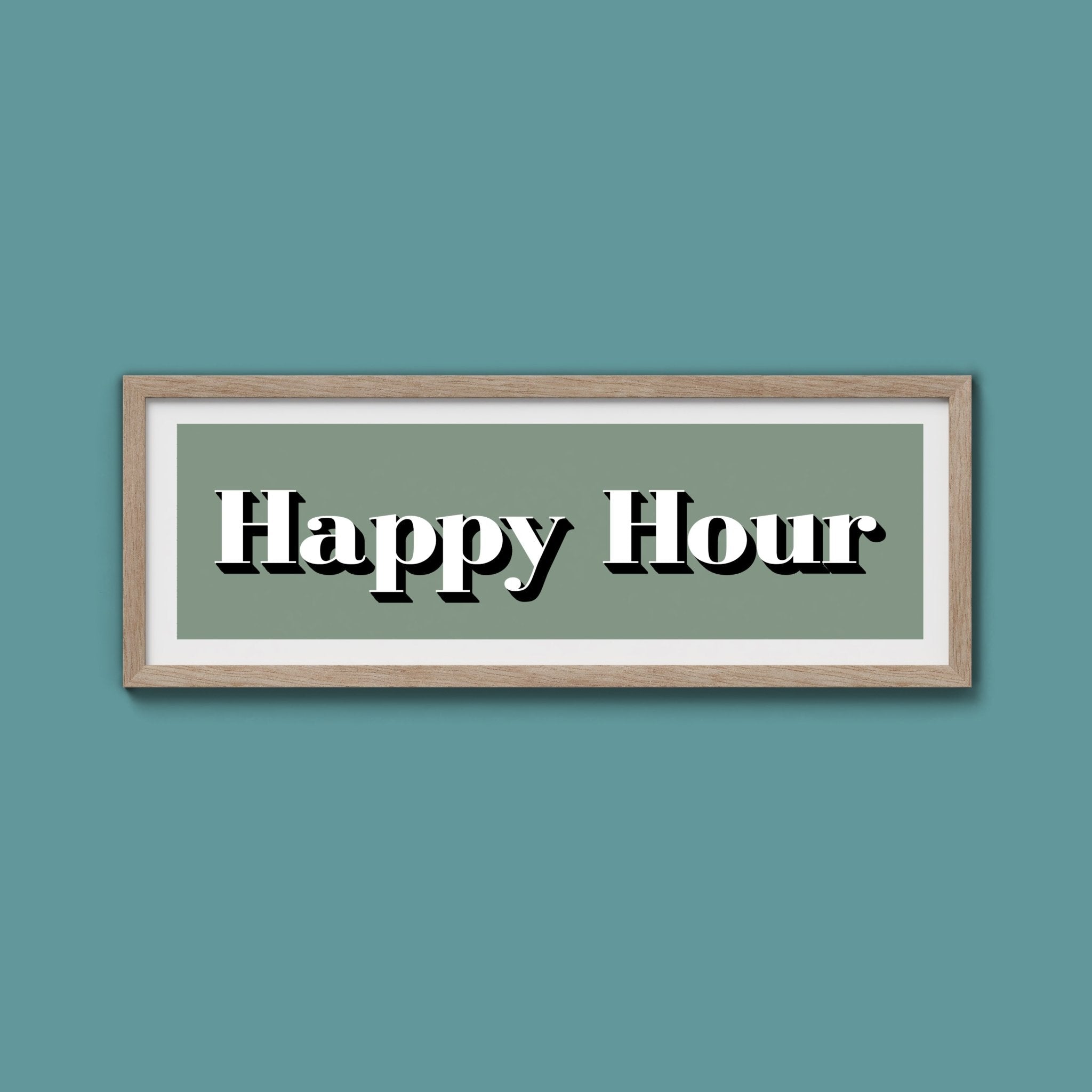 Happy Hour Print - Above The Door