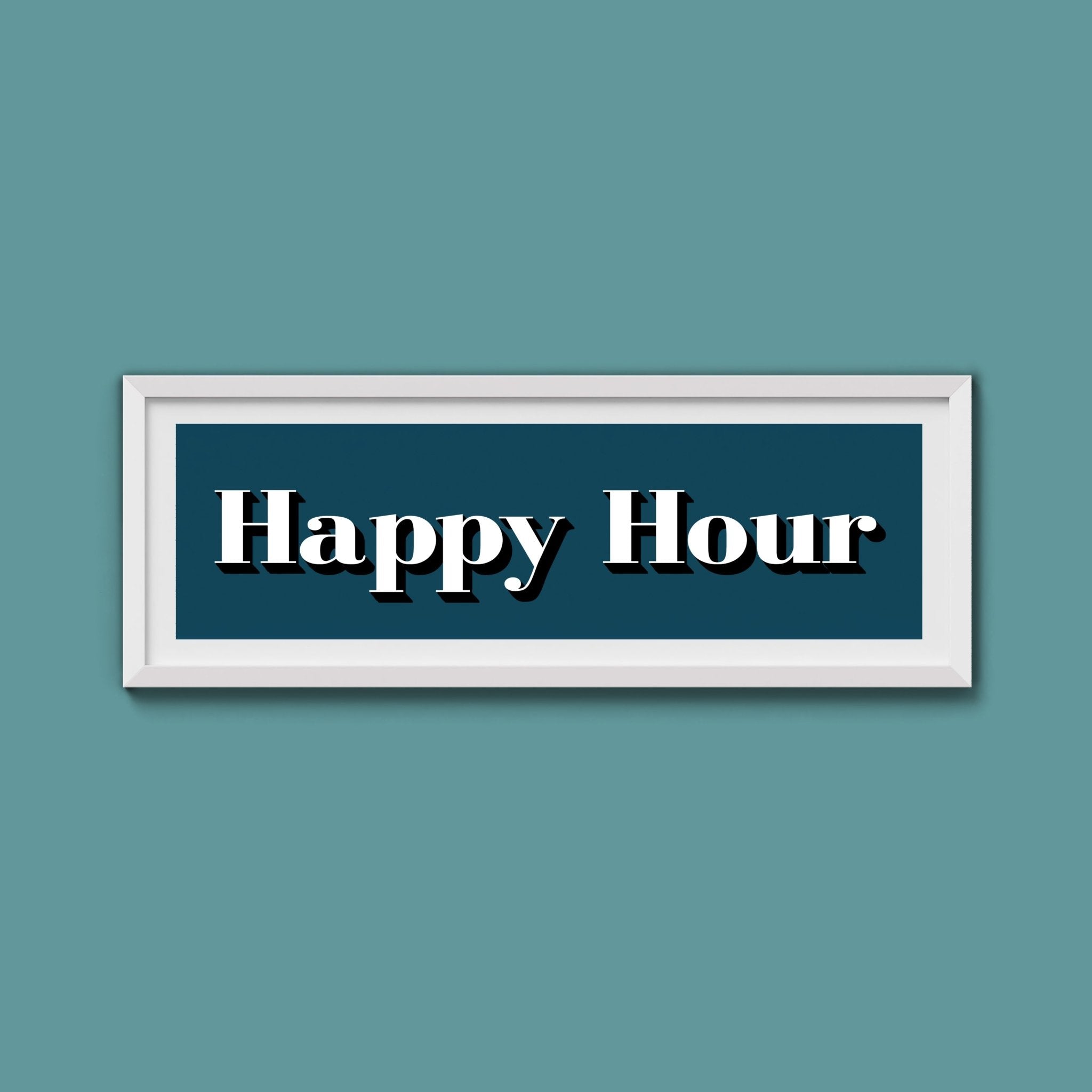 Happy Hour Print - Above The Door