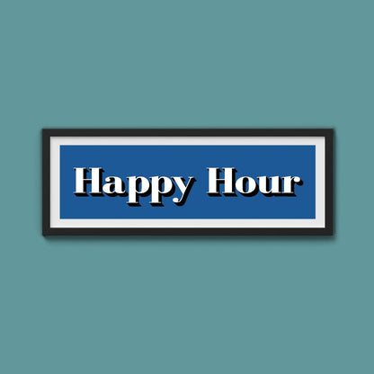 Happy Hour Print - Above The Door