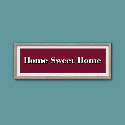 Home Sweet Home Print - Above The Door