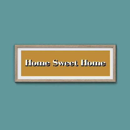 Home Sweet Home Print - Above The Door