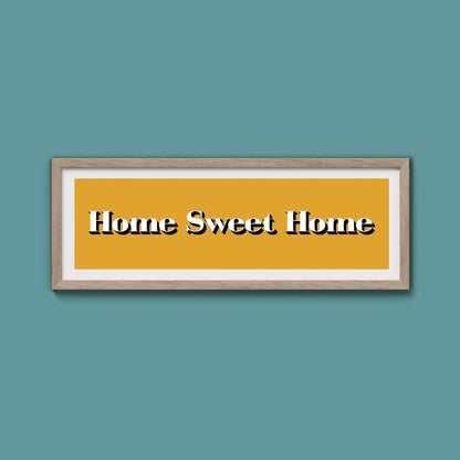 Home Sweet Home Print - Above The Door