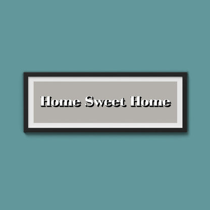 Home Sweet Home Print - Above The Door