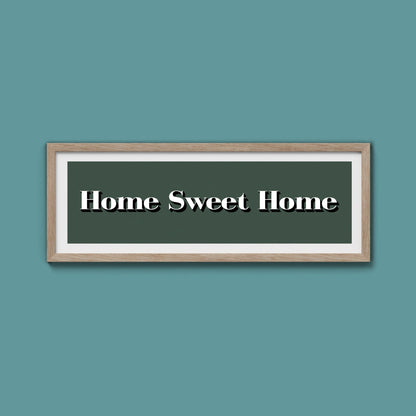 Home Sweet Home Print - Above The Door
