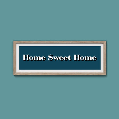 Home Sweet Home Print - Above The Door