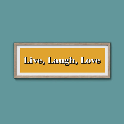 Live Laugh Love Print - Above The Door
