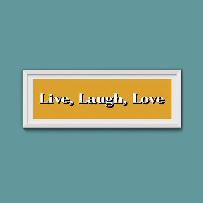 Live Laugh Love Print - Above The Door