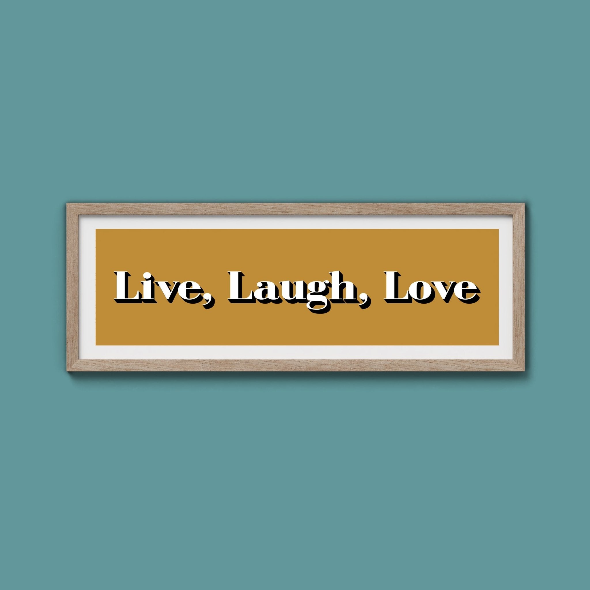Live Laugh Love Print - Above The Door
