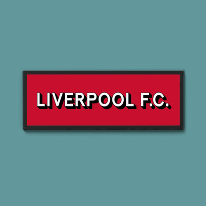 Liverpool FC Framed Print (New Style) - Above The Door