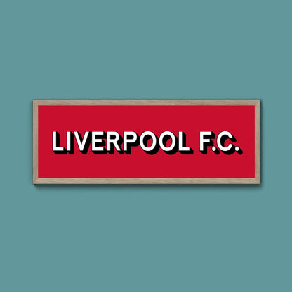 Liverpool FC Framed Print (New Style) - Above The Door