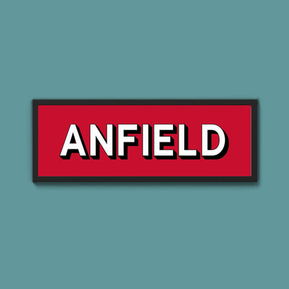 Liverpool FC Framed Print (New Style) - Above The Door