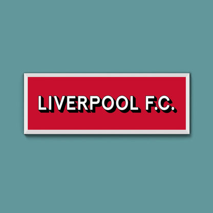 Liverpool FC Framed Print (New Style) - Above The Door