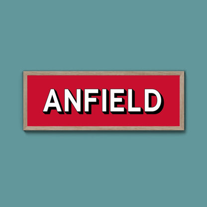 Liverpool FC Framed Print (New Style) - Above The Door