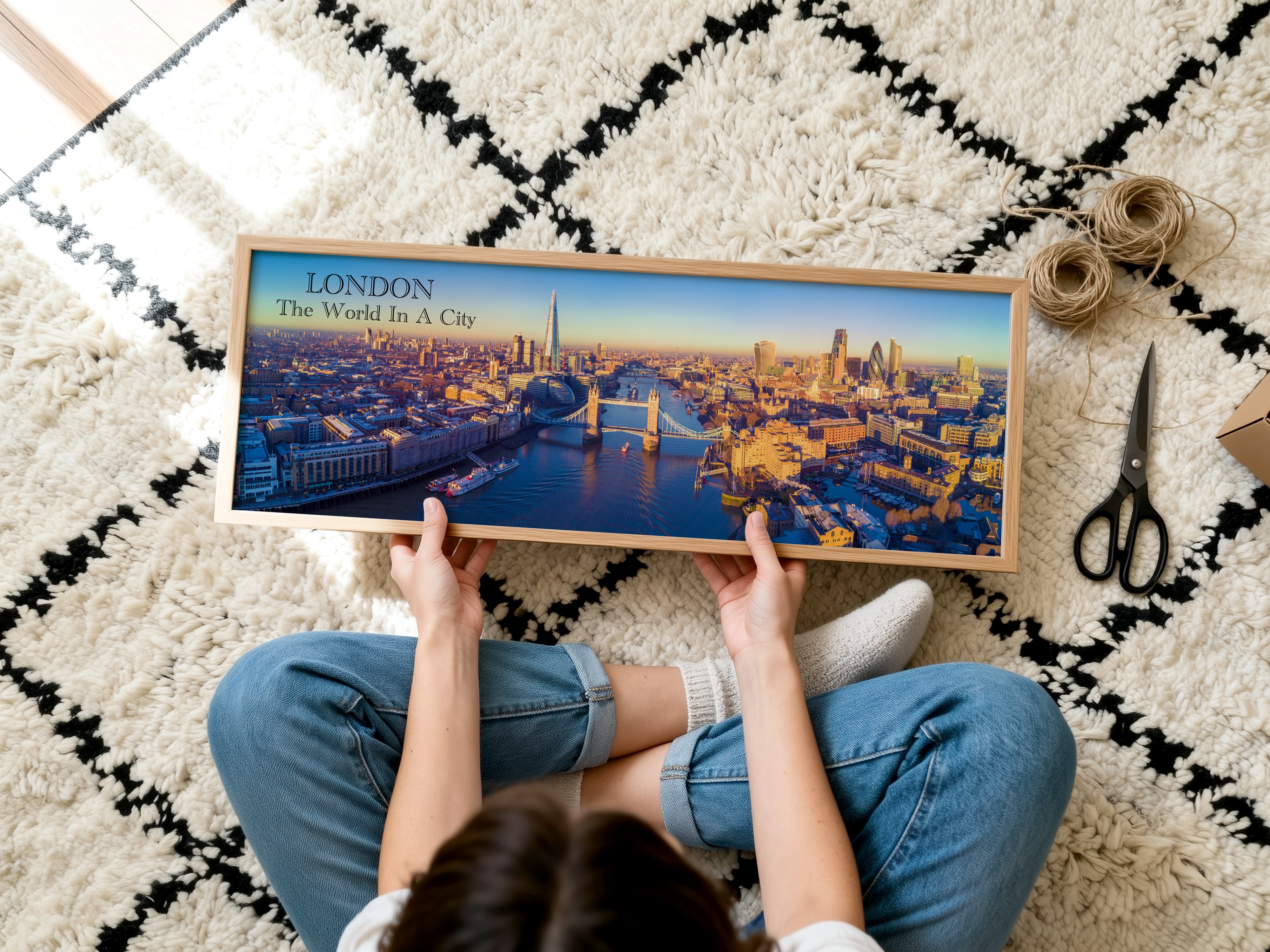 London City Framed Print