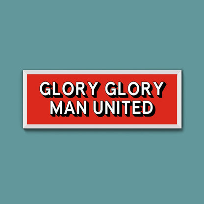 Manchester United FC Framed Print (New Style) - Above The Door
