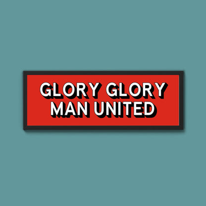 Manchester United FC Framed Print (New Style) - Above The Door