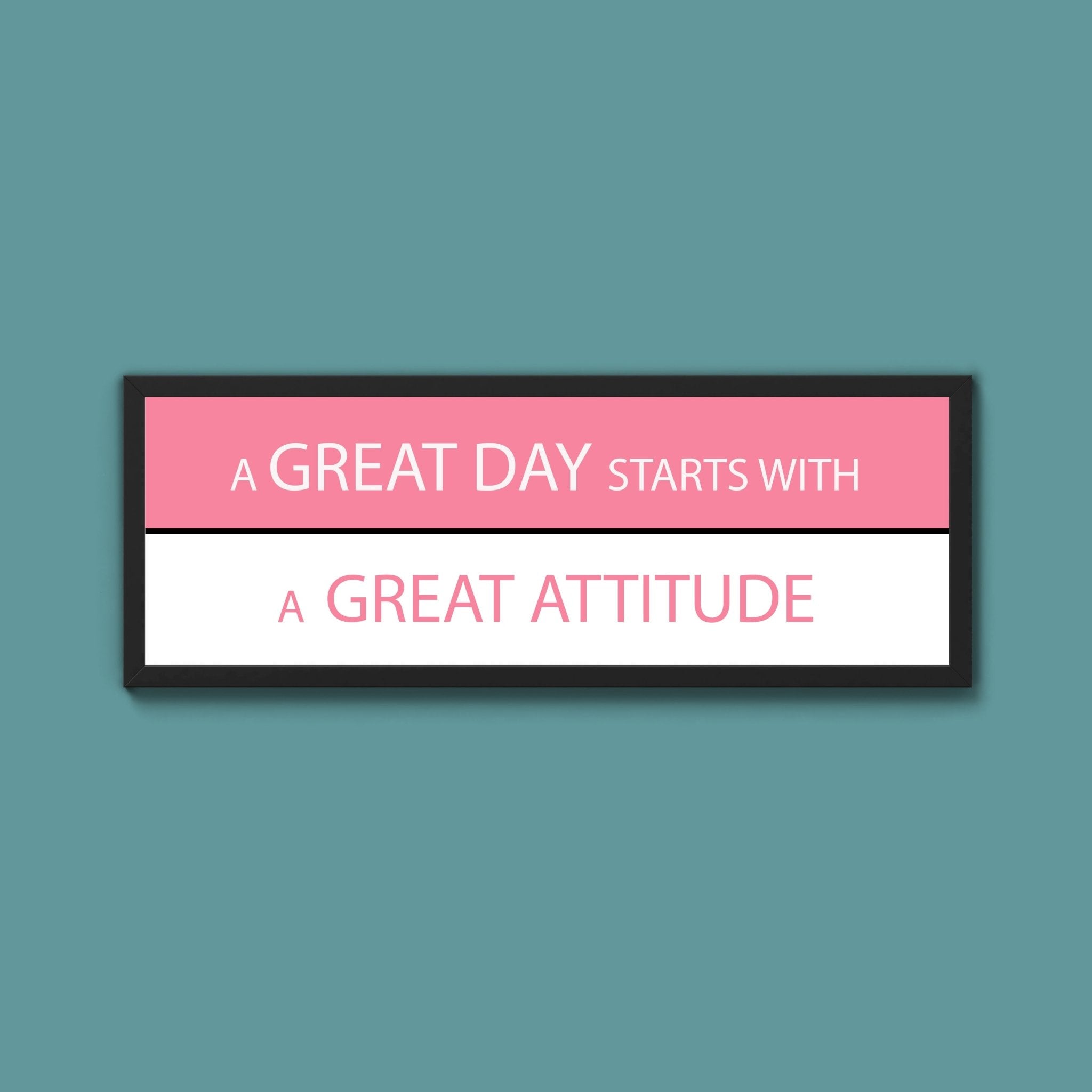 Negative And Positive Framed Print - Above The Door