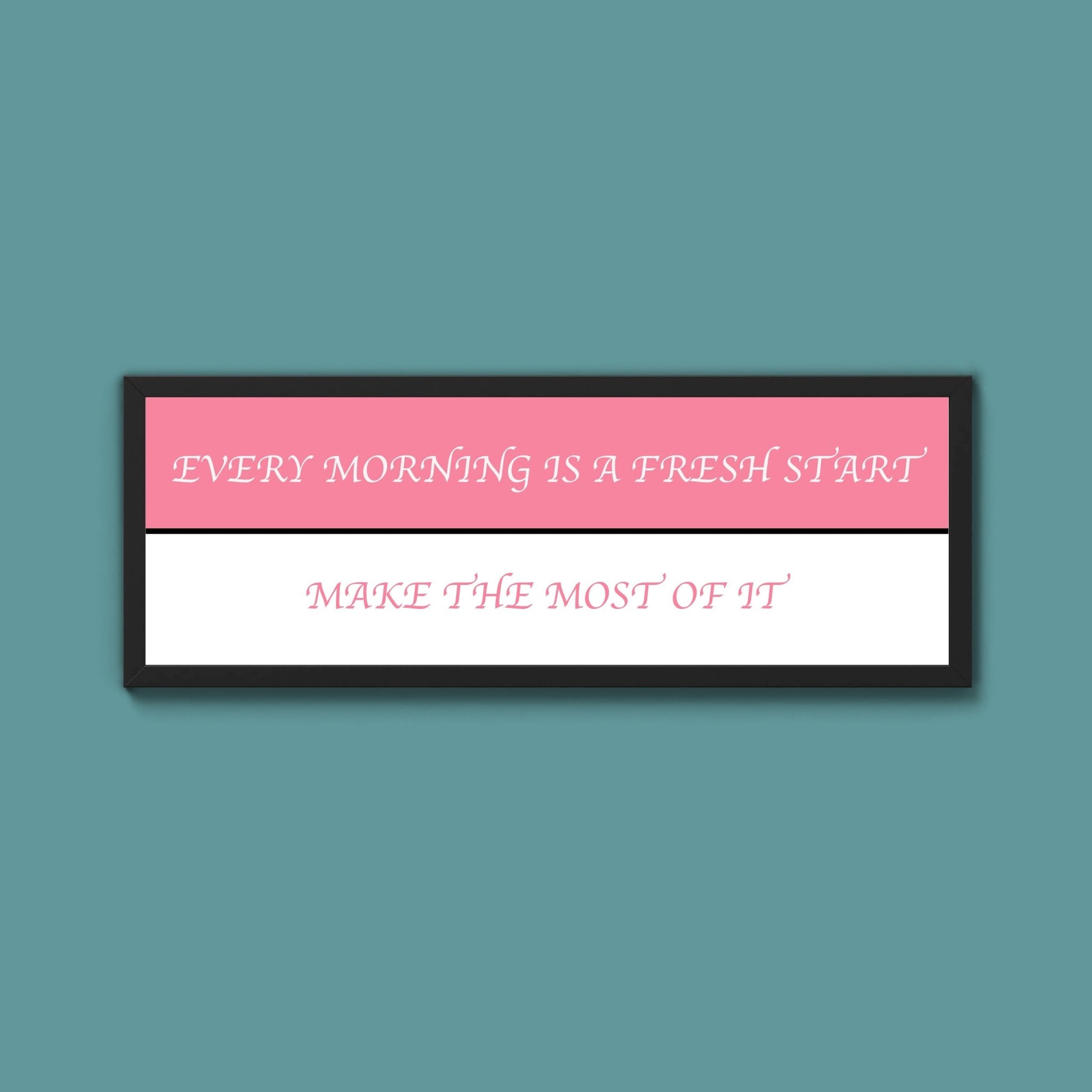 Negative And Positive Framed Print - Above The Door