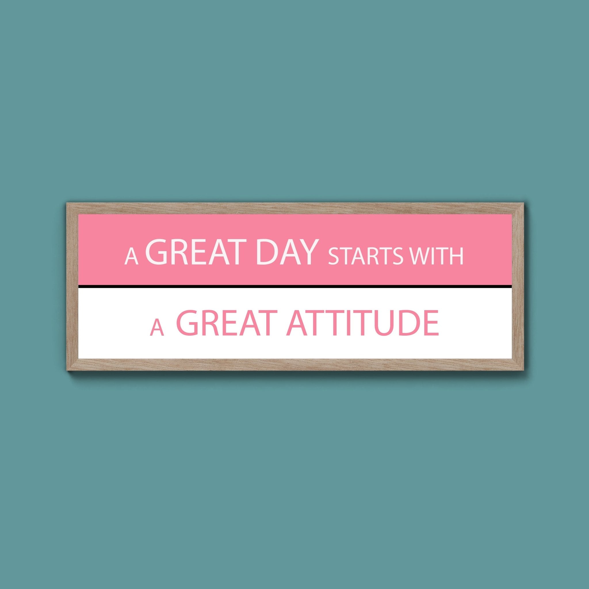 Negative And Positive Framed Print - Above The Door