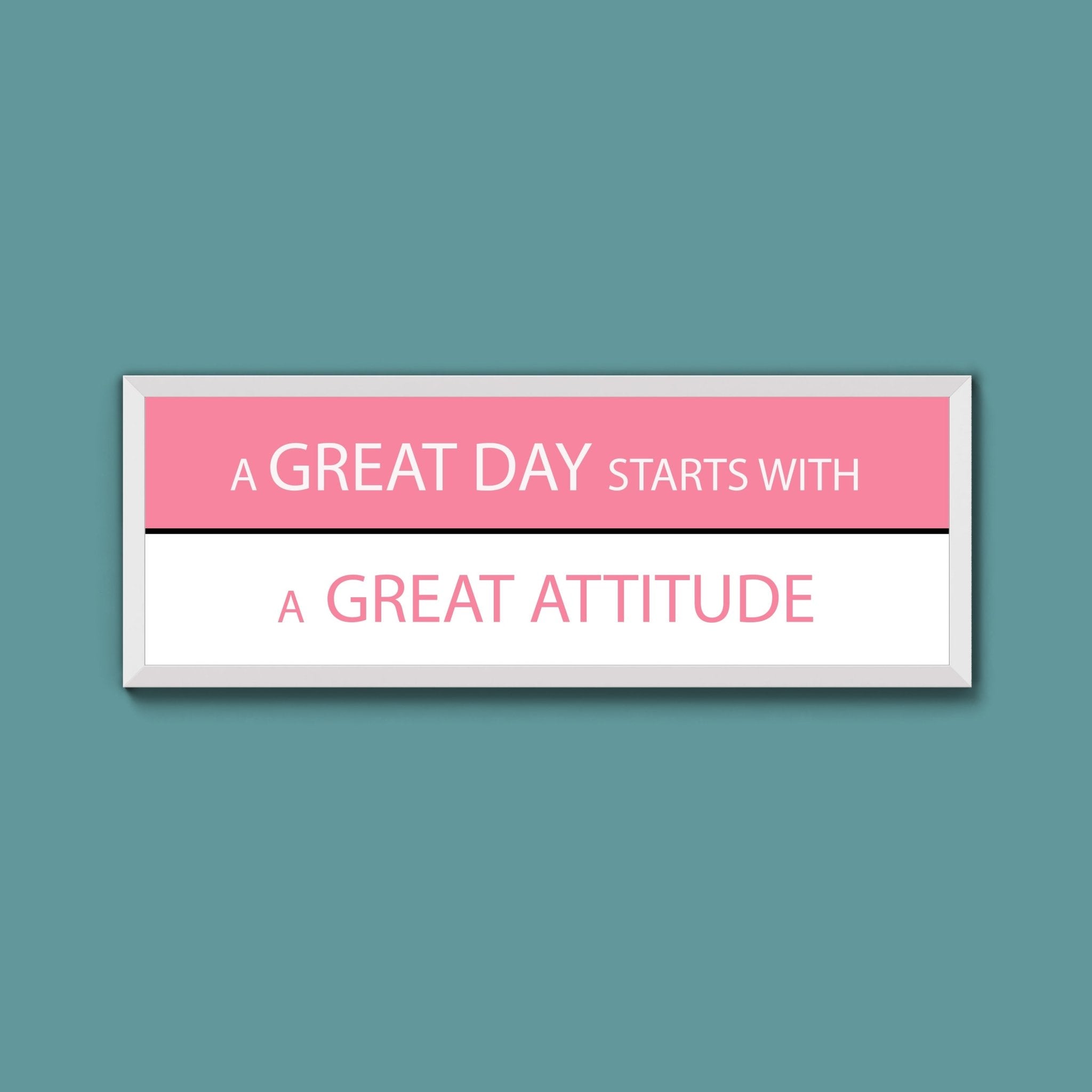 Negative And Positive Framed Print - Above The Door