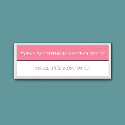 Negative And Positive Framed Print - Above The Door
