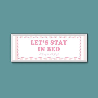 Night Night Love You Framed Print (New Style) - Above The Door