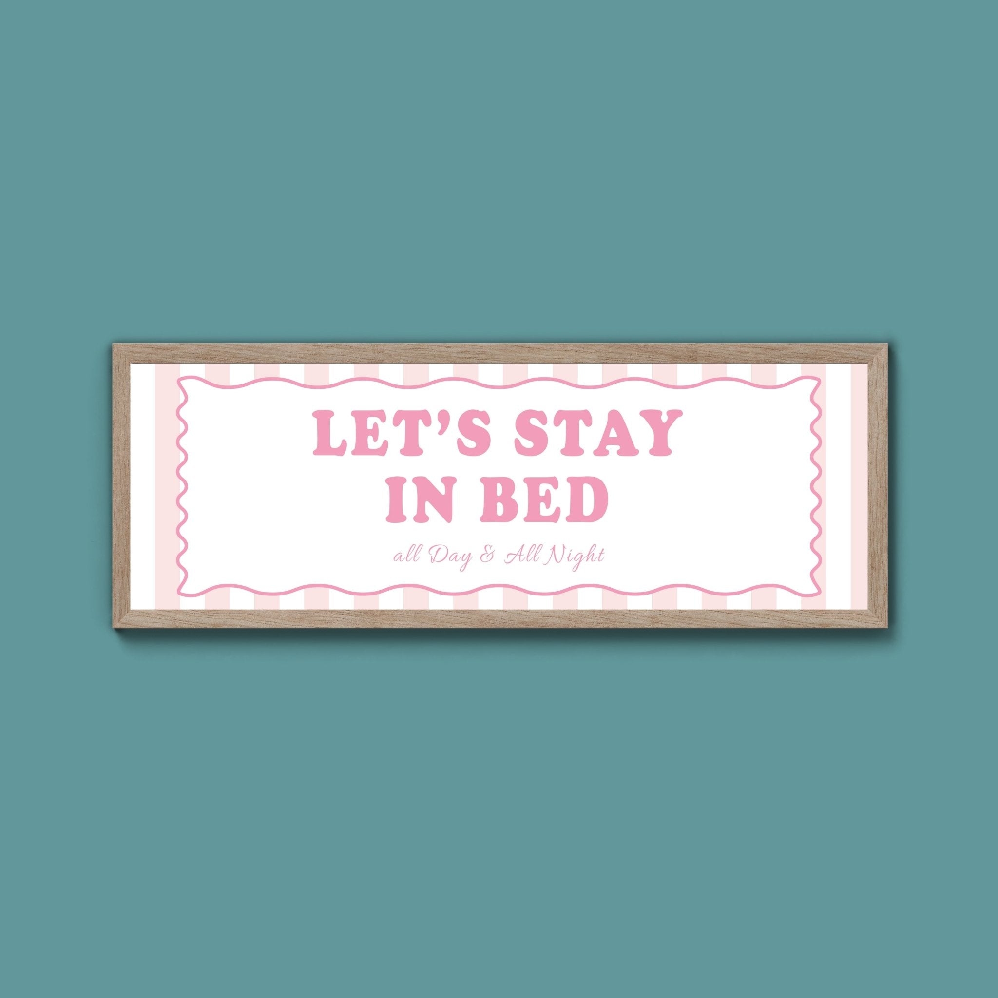 Night Night Love You Framed Print (New Style) - Above The Door