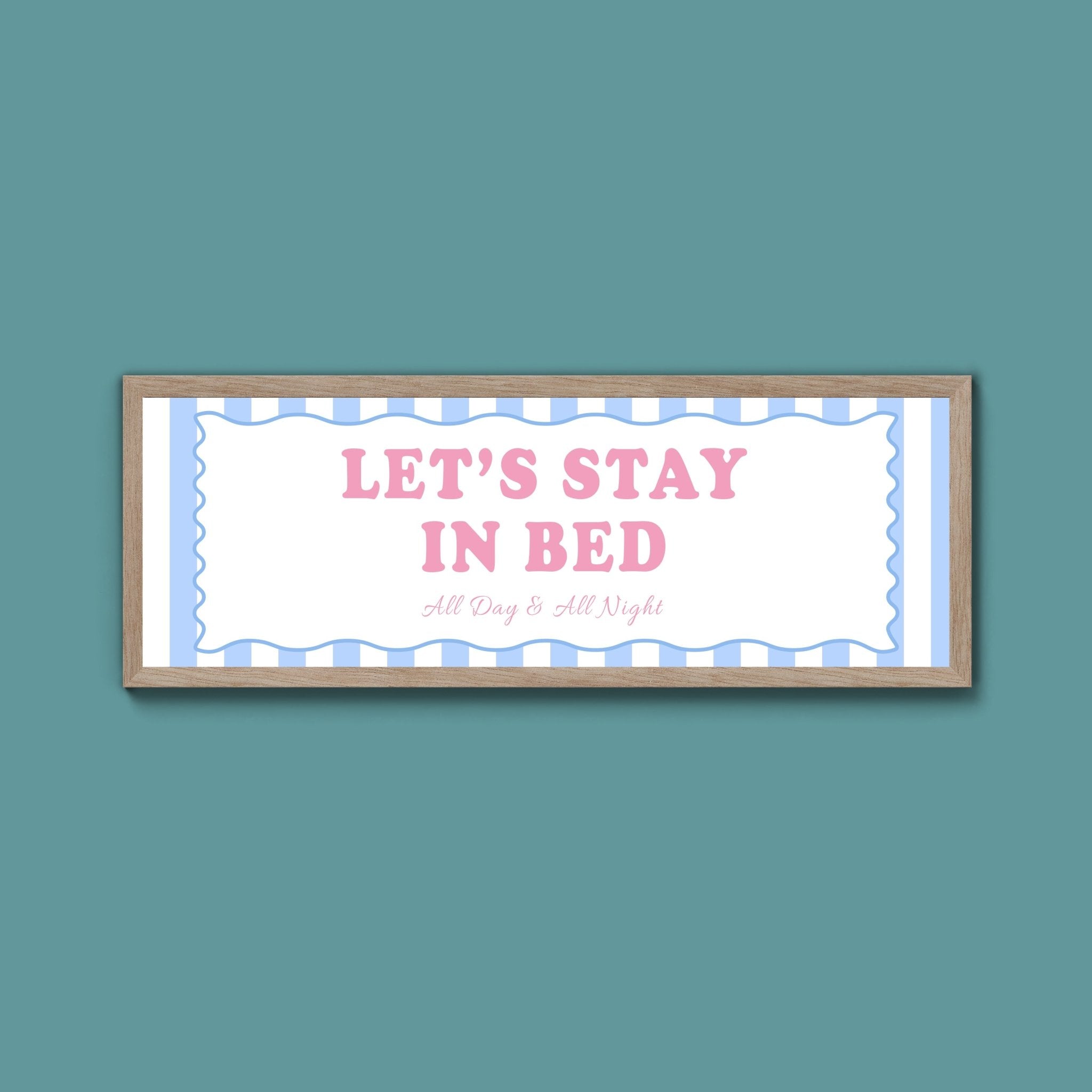 Night Night Love You Framed Print (New Style) - Above The Door