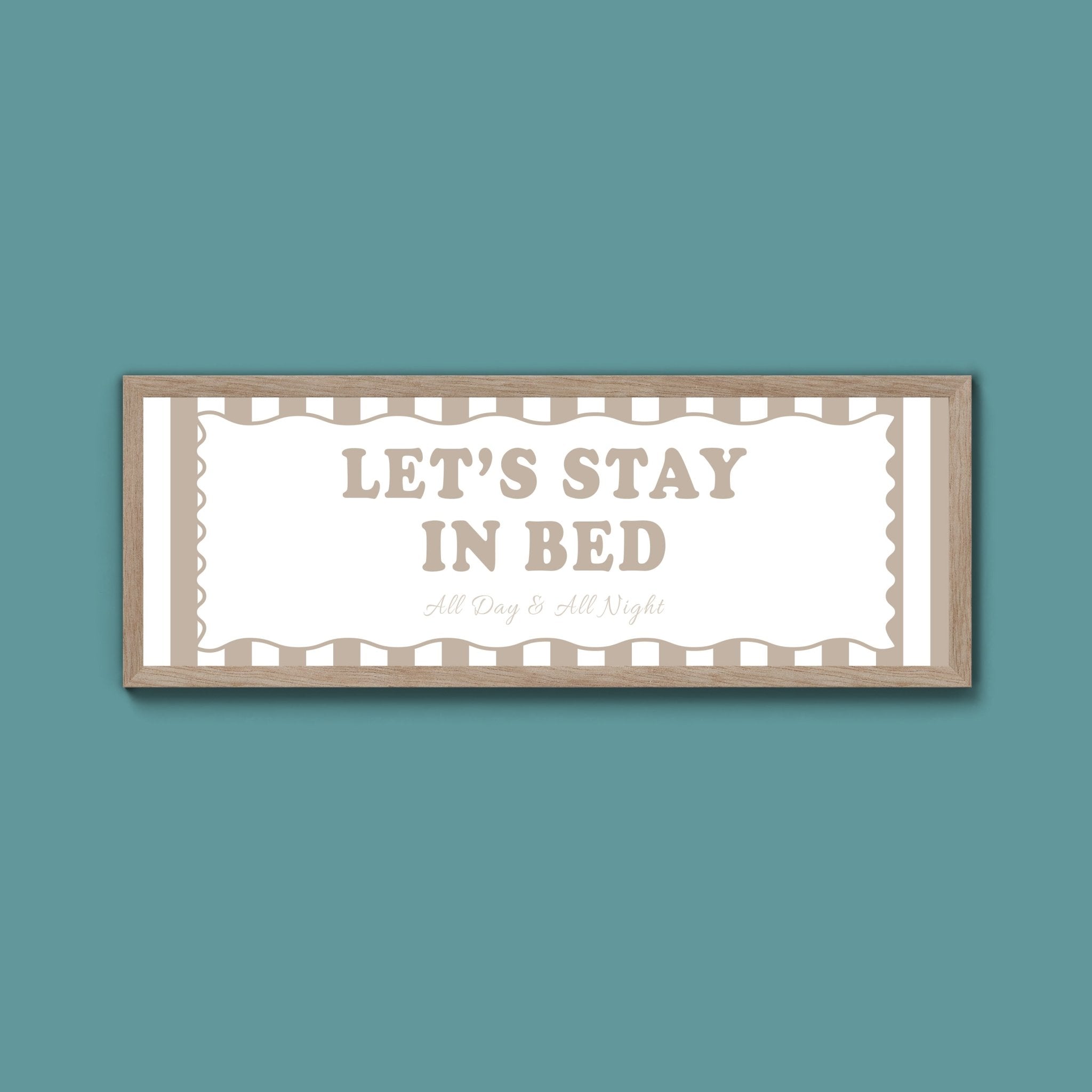 Night Night Love You Framed Print (New Style) - Above The Door