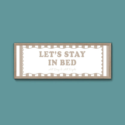 Night Night Love You Framed Print (New Style) - Above The Door