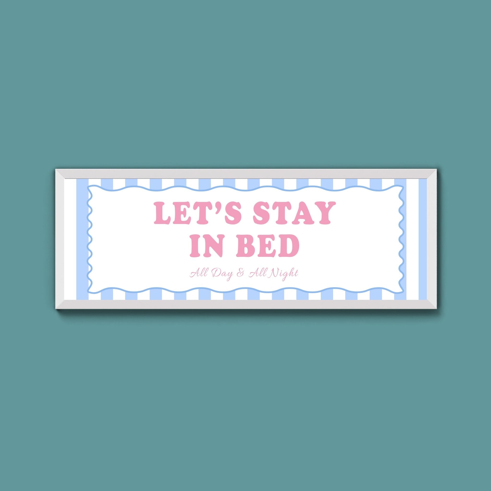 Night Night Love You Framed Print (New Style) - Above The Door