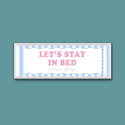 Night Night Love You Framed Print (New Style) - Above The Door