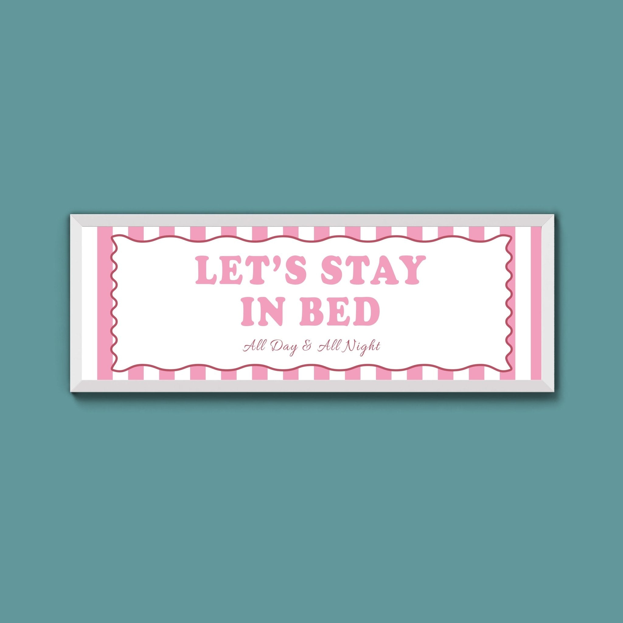 Night Night Love You Framed Print (New Style) - Above The Door