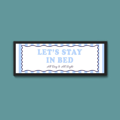 Night Night Love You Framed Print (New Style) - Above The Door