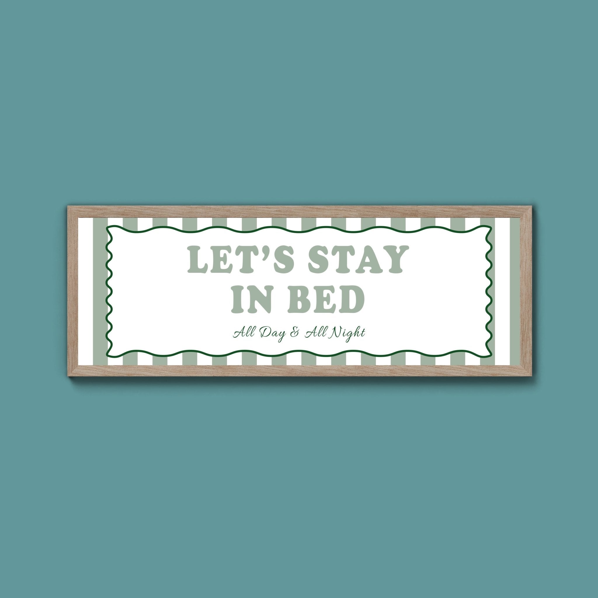 Night Night Love You Framed Print (New Style) - Above The Door