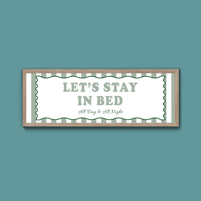 Night Night Love You Framed Print (New Style) - Above The Door