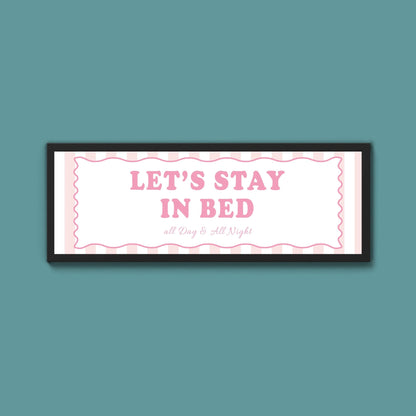 Night Night Love You Framed Print (New Style) - Above The Door