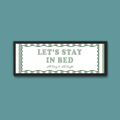 Night Night Love You Framed Print (New Style) - Above The Door